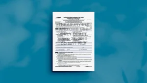 New Draft Form W-8EXP