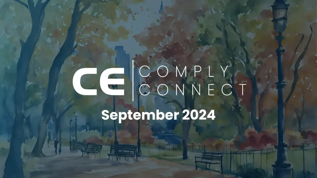 Comply Connect - September 24 Thumbnail