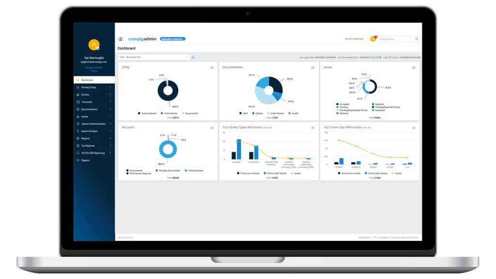 Comply Exchange - Comply Admin Laptop Still